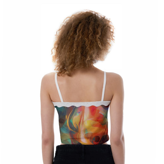 All-Over Print Women's Lace Camisole