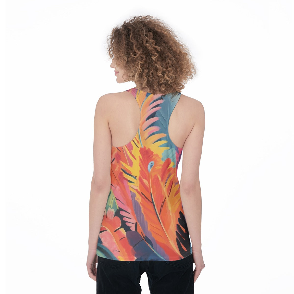 All-Over Print Women's Racerback Tank Top