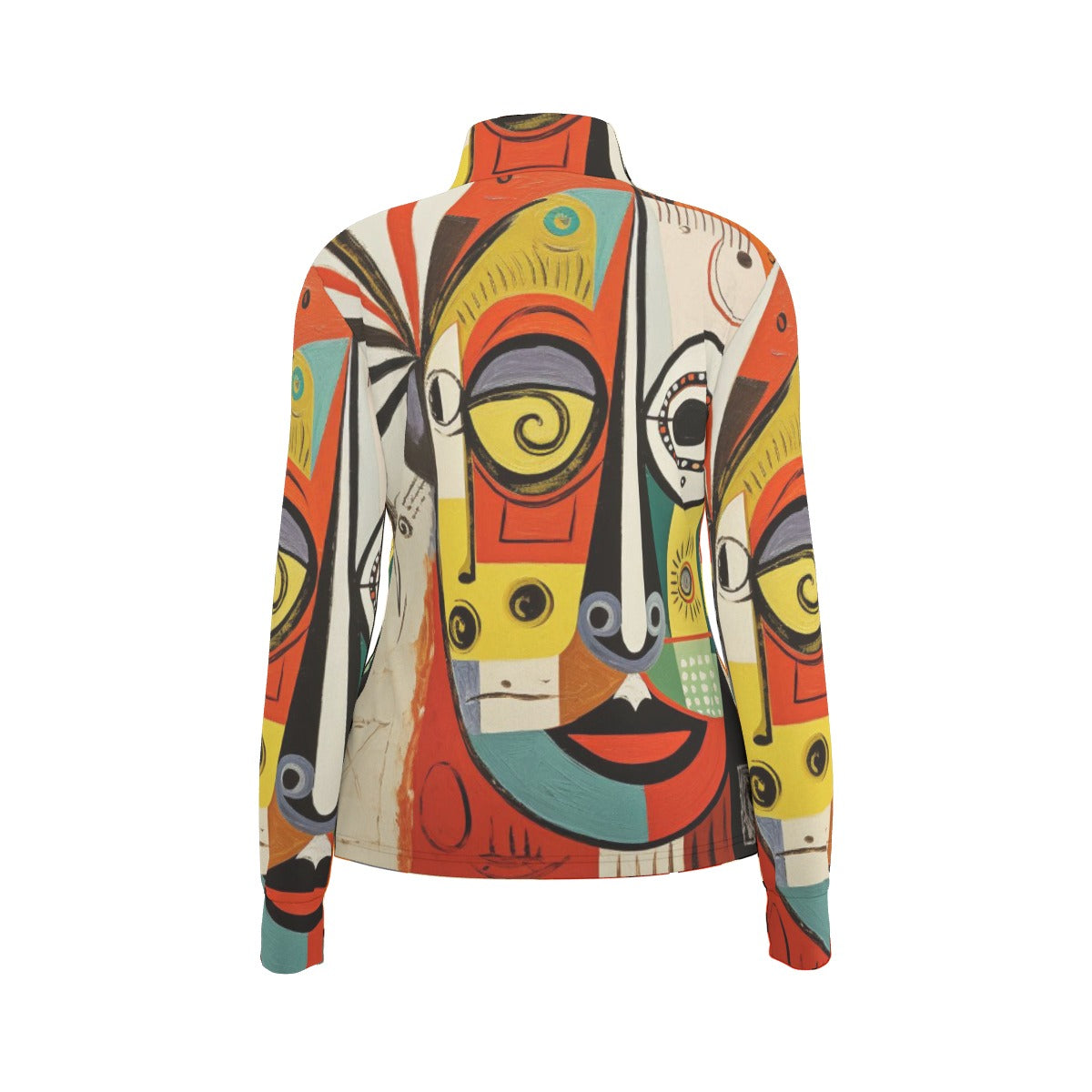 All-Over Print Women's Long Sleeve Thumbhole Jacket