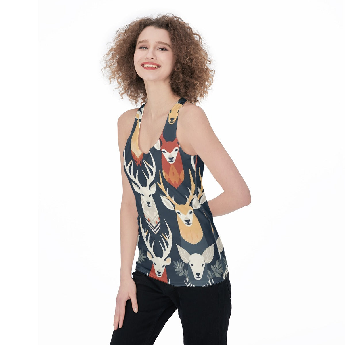 All-Over Print Women's Racerback Tank Top