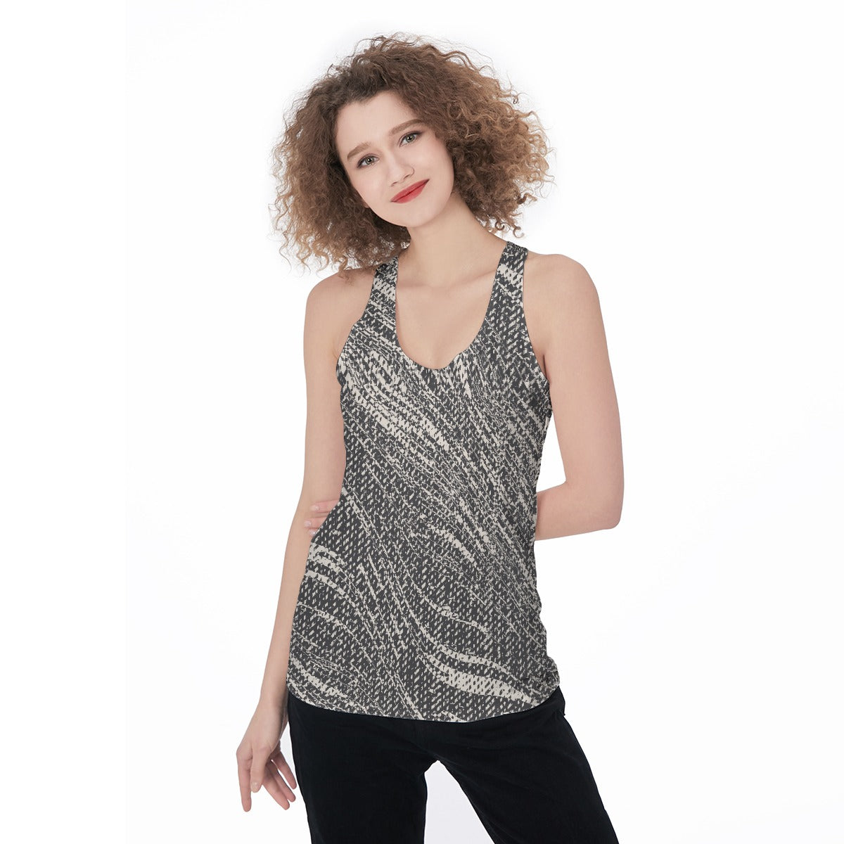 All-Over Print Women's Racerback Tank Top