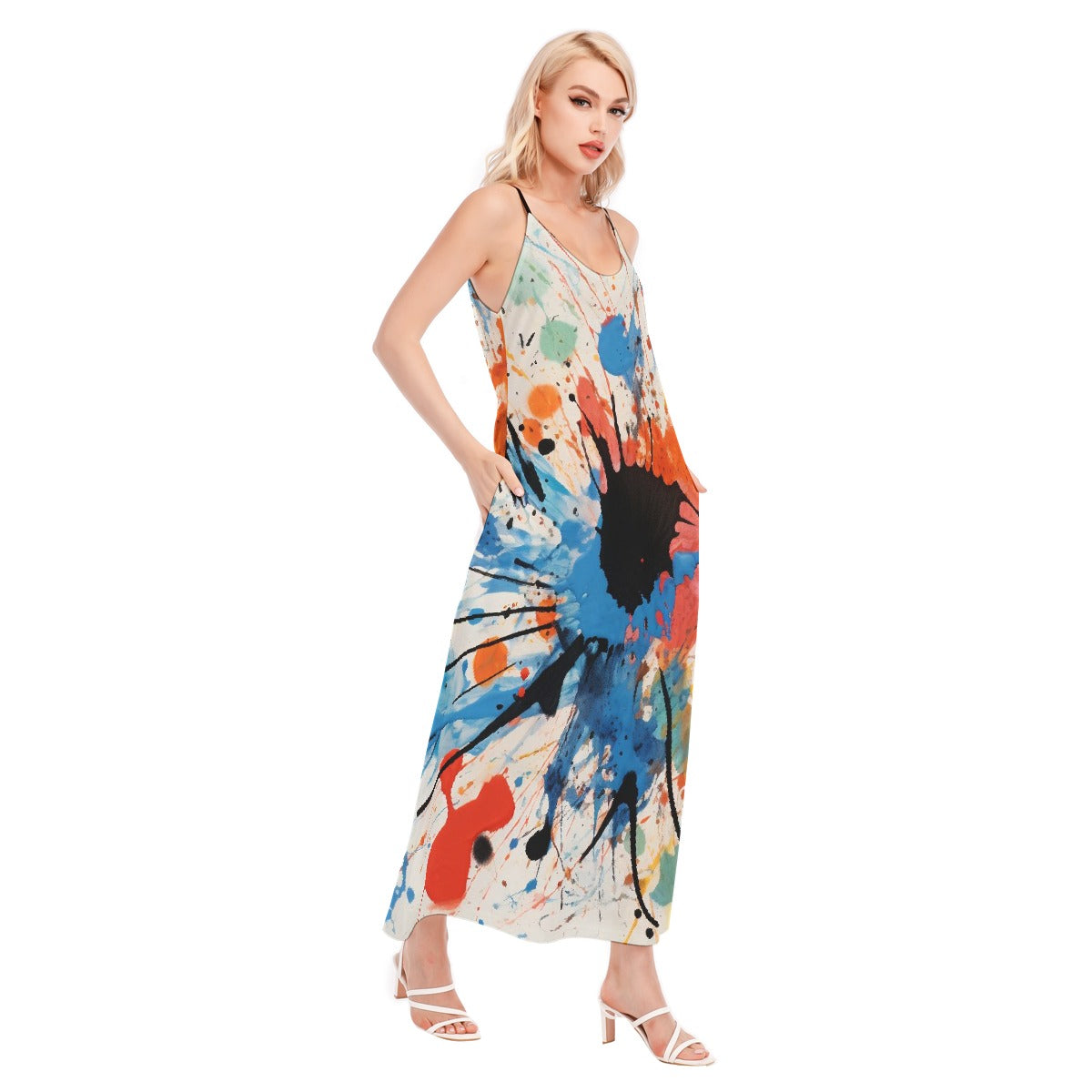 All-Over Print Women's Sling Dress