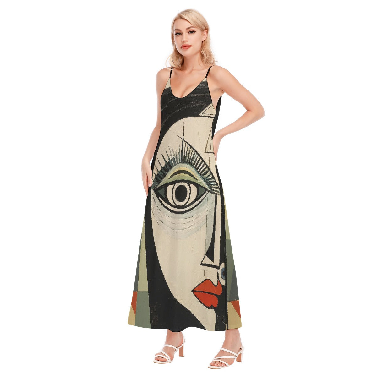 All-Over Print Women's Sling Dress