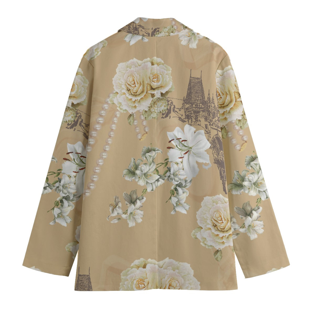 All-Over Print Women's Leisure Blazer