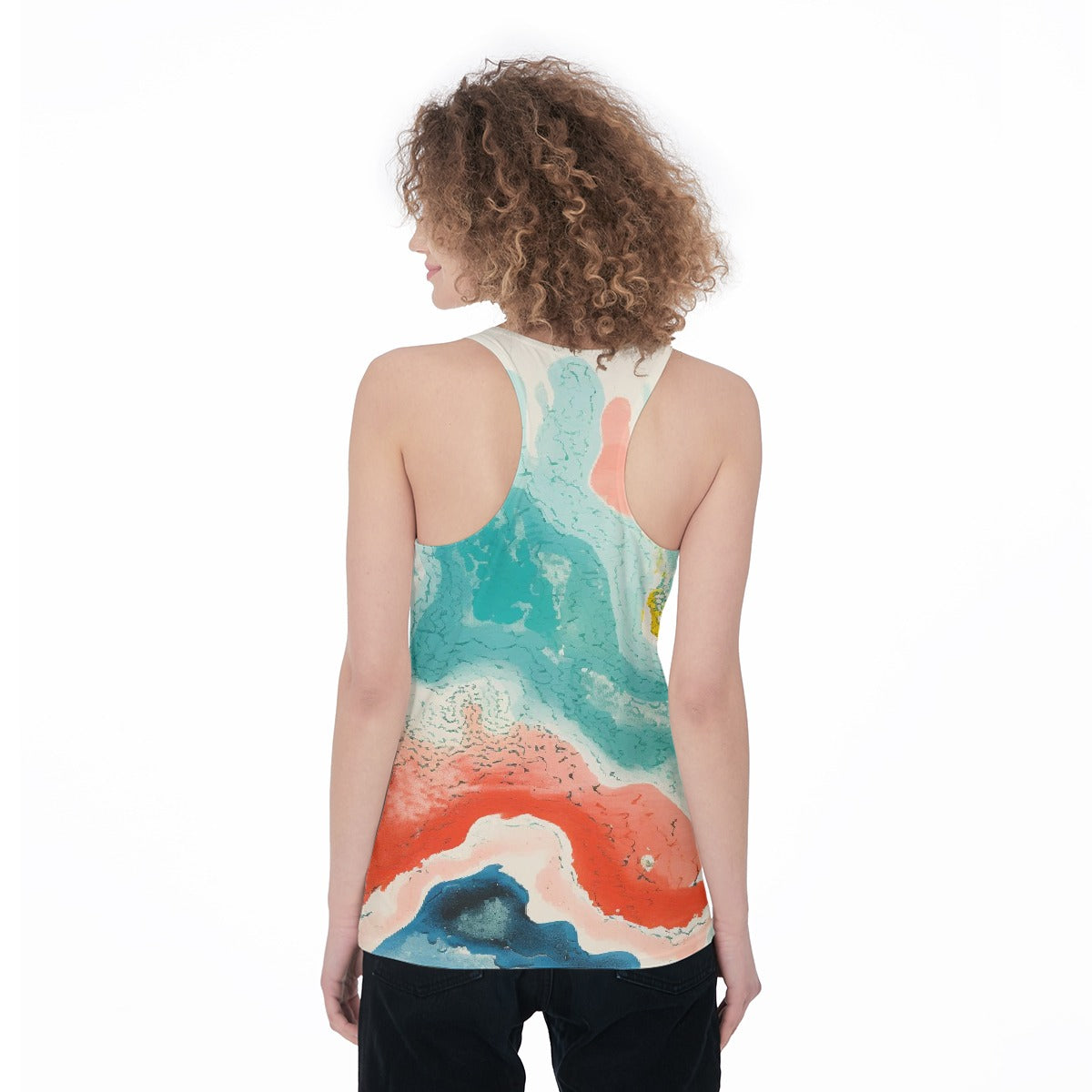 All-Over Print Women's Racerback Tank Top