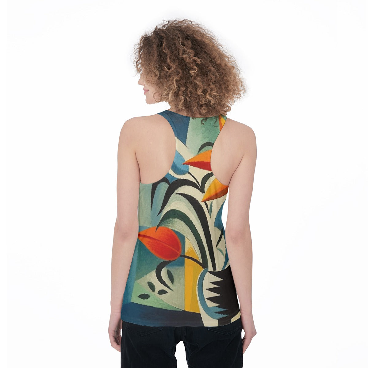 All-Over Print Women's Racerback Tank Top
