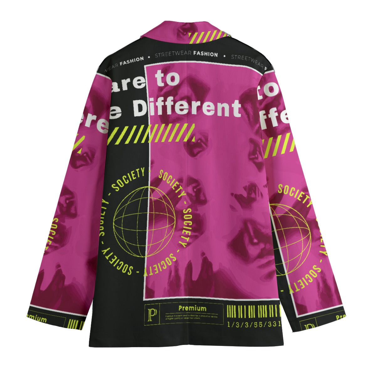 All-Over Print Women's Leisure Blazer