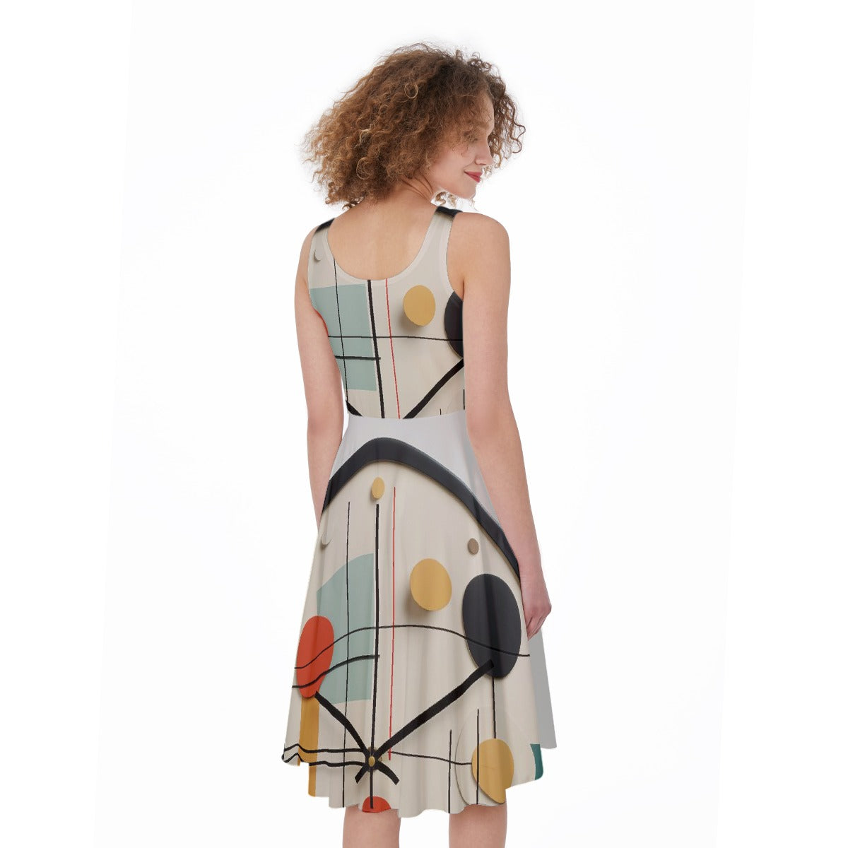 All-Over Print Women's Sleeveless Dress
