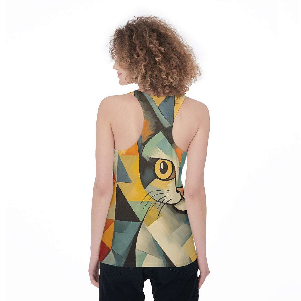 All-Over Print Women's Racerback Tank Top