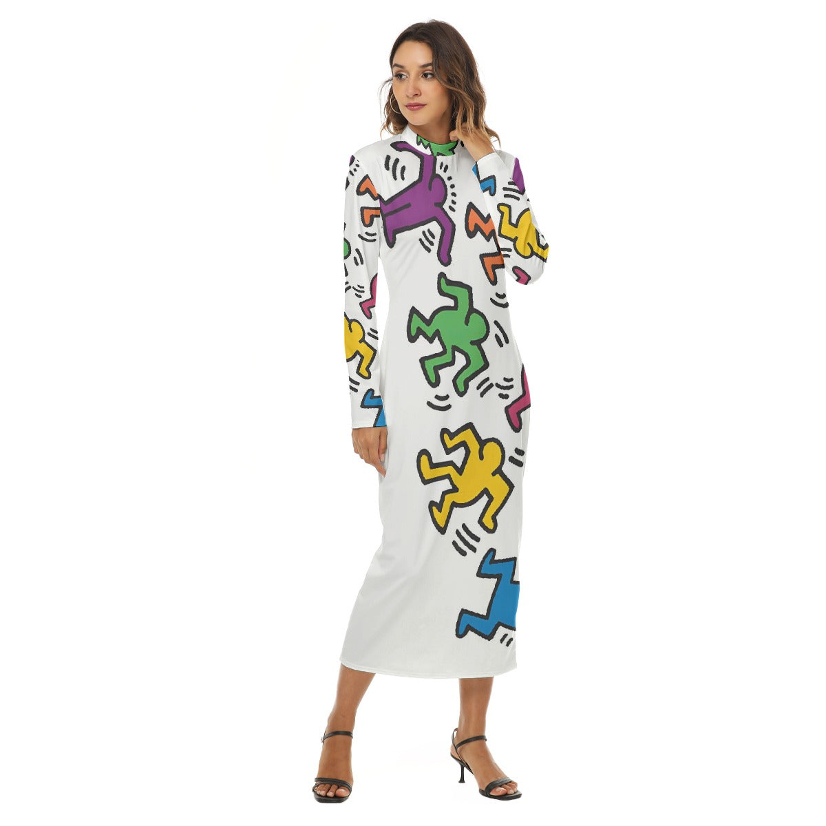 All-Over Print Women's Hip Dress
