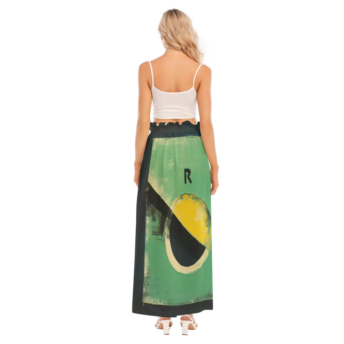 All-Over Print Women's Side Split Skirt