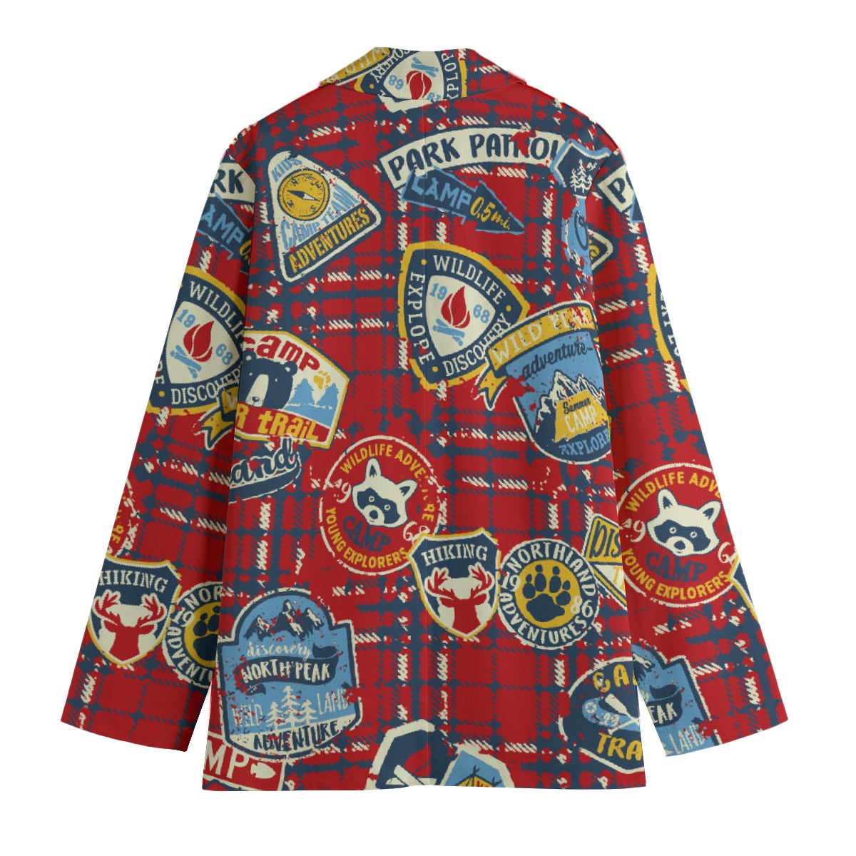 All-Over Print Women's Leisure Blazer