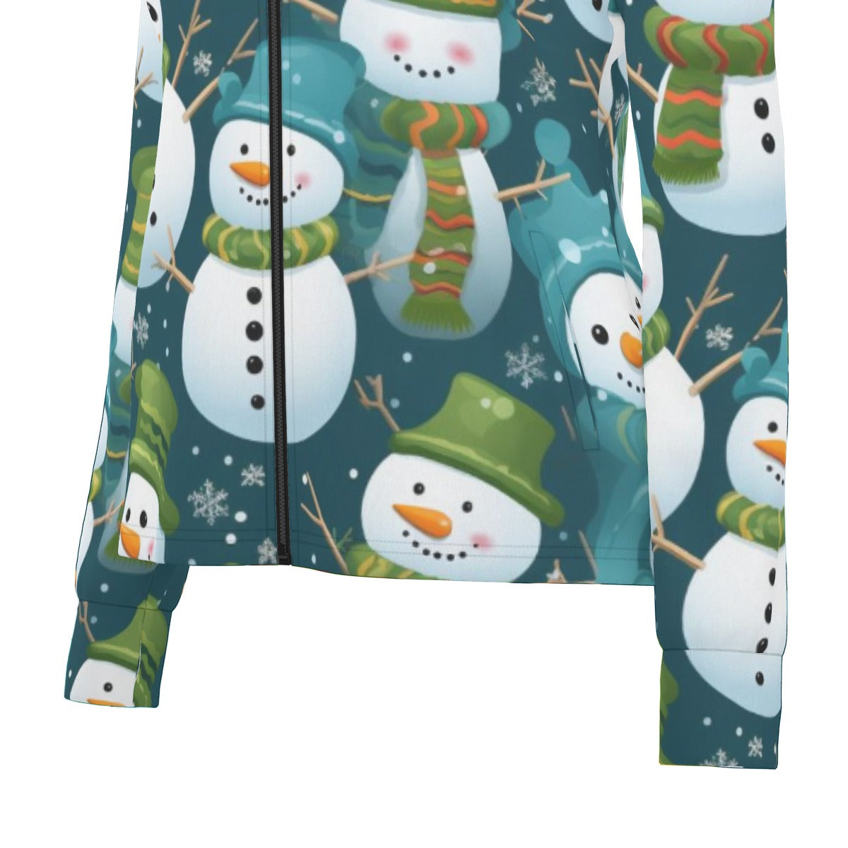 All-Over Print Women's Long Sleeve Thumbhole Jacket