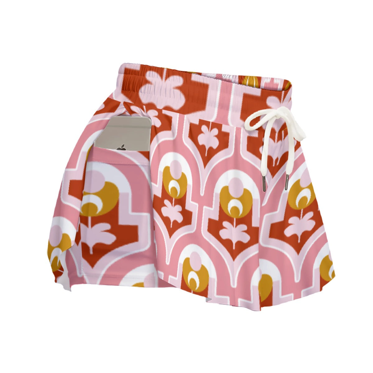 All-Over Print Women's Sport Skorts With Pocket