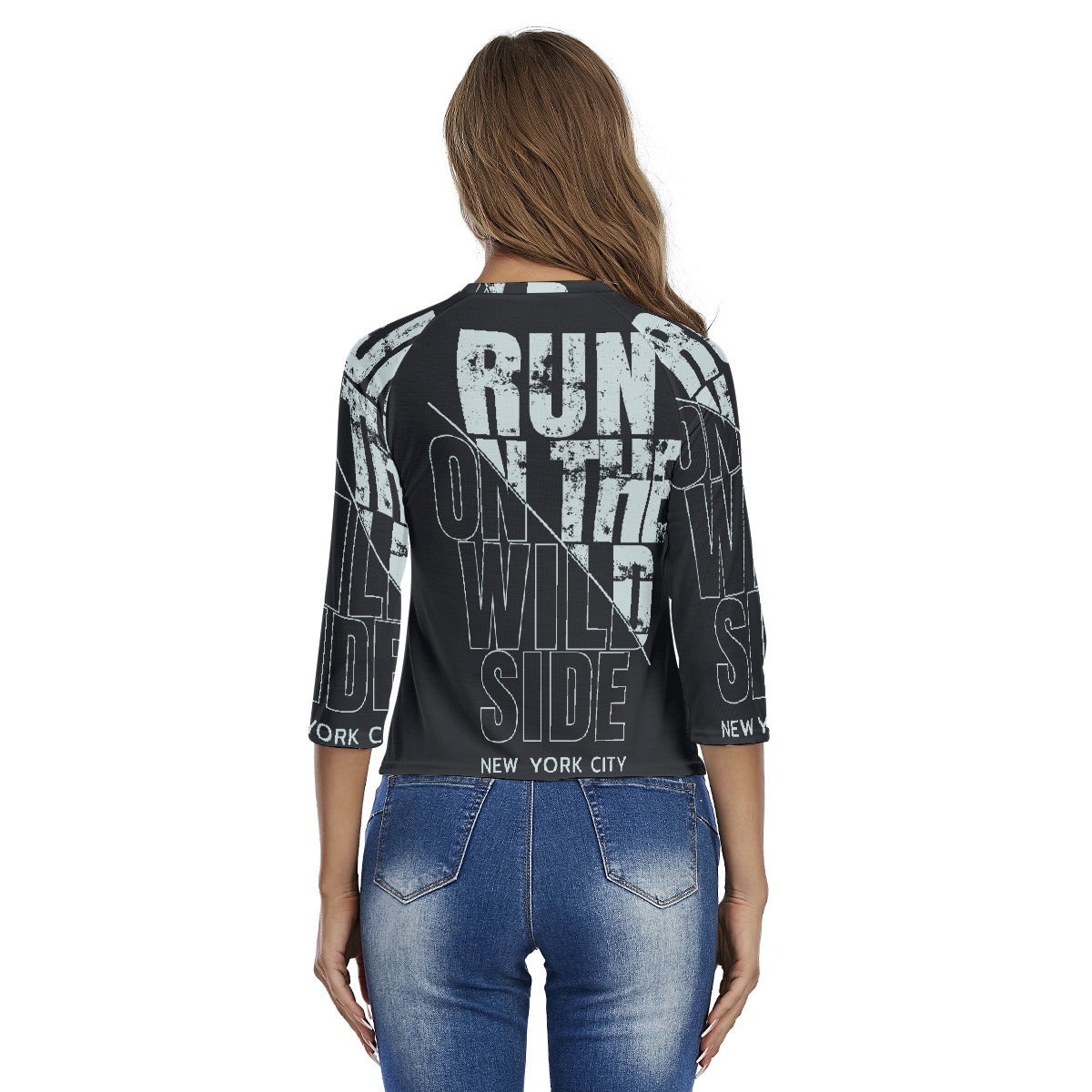 All-Over Print Women's Raglan Sleeves T-shirts