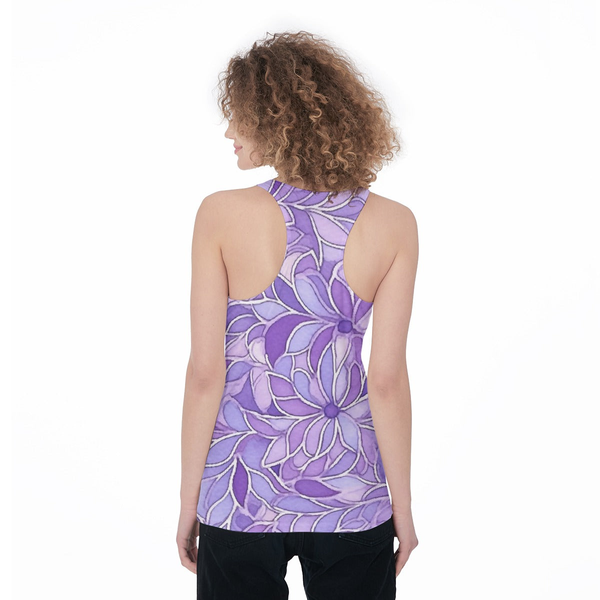 All-Over Print Women's Racerback Tank Top