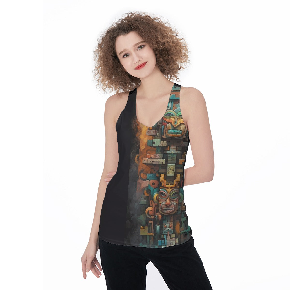 All-Over Print Women's Racerback Tank Top