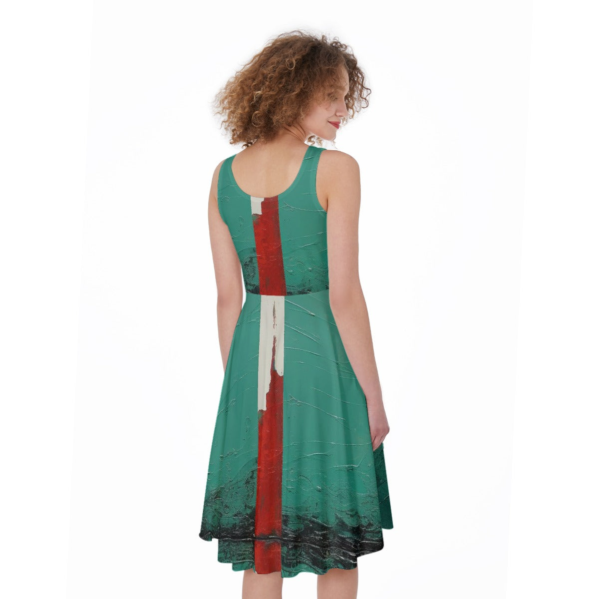 All-Over Print Women's Sleeveless Dress