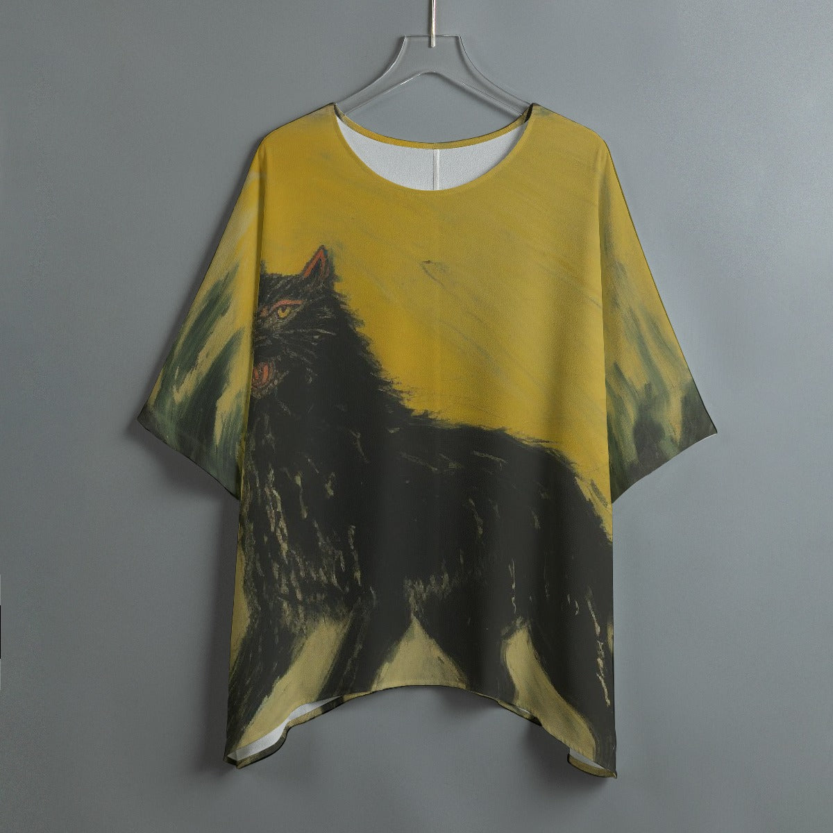 All-Over Print Women's Bat Sleeve Shirt