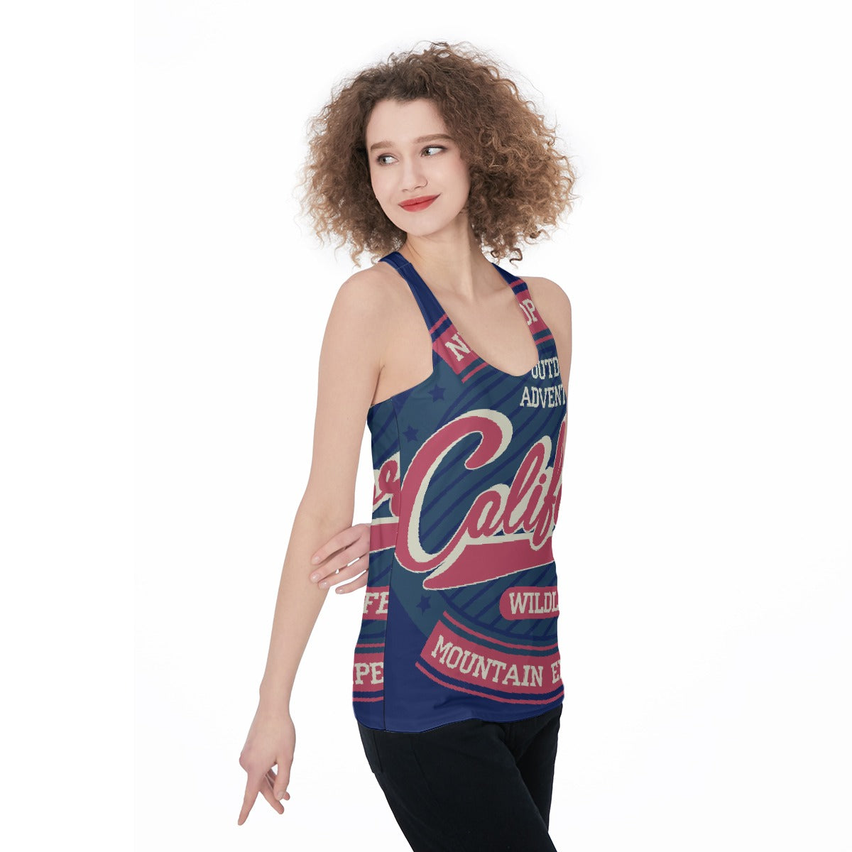 All-Over Print Women's Racerback Tank Top