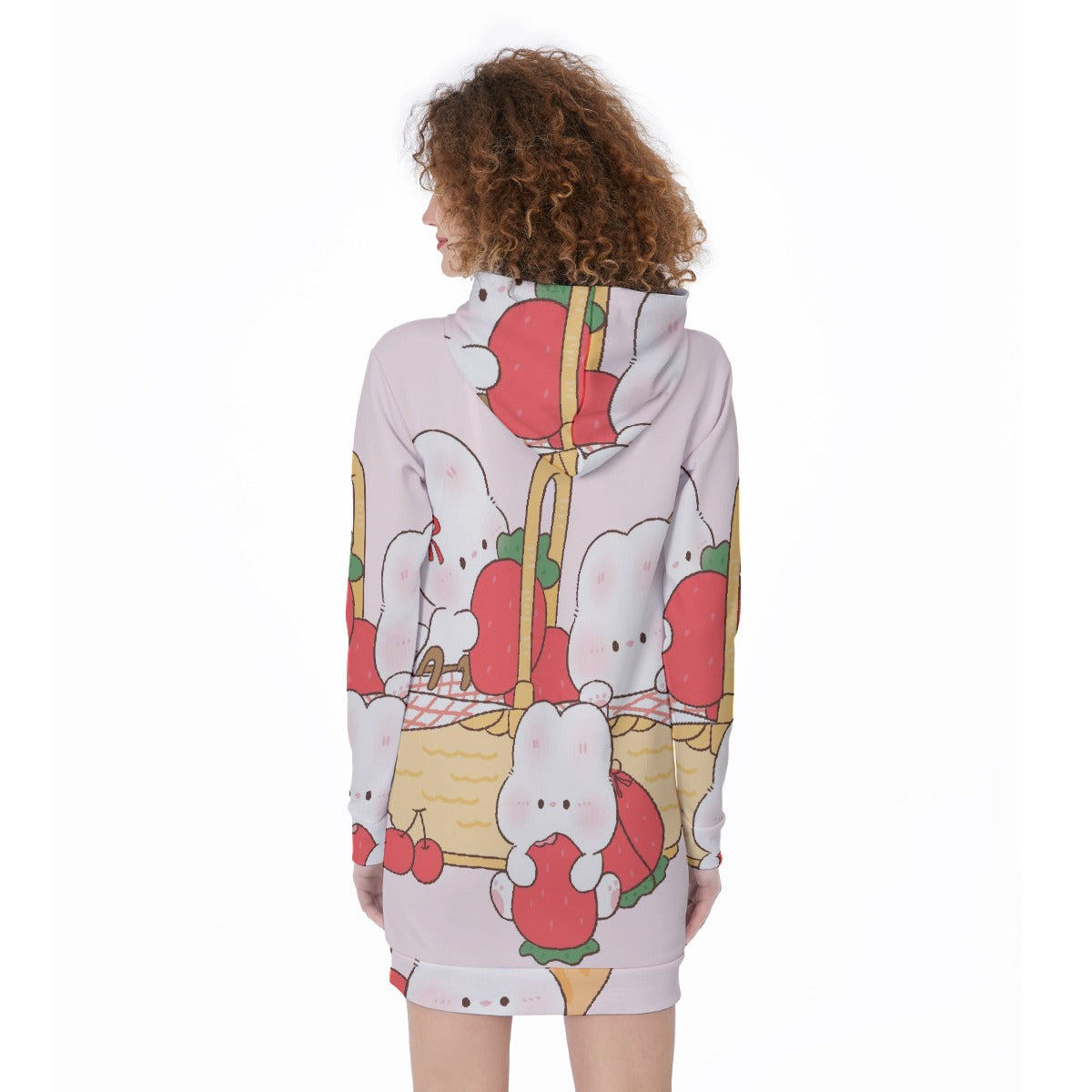 All-Over Print Women's Long Hoodie