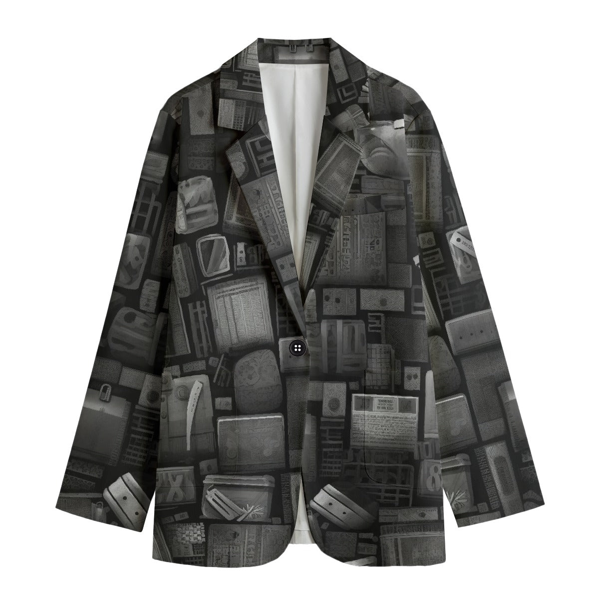 All-Over Print Women's Leisure Blazer