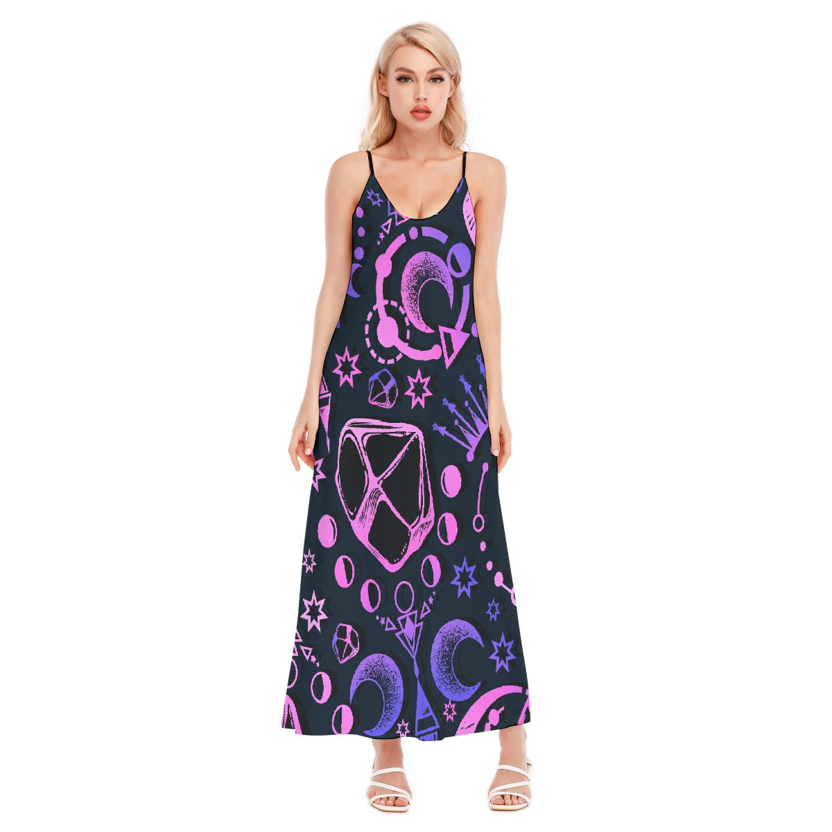 All-Over Print Women's Sling Dress