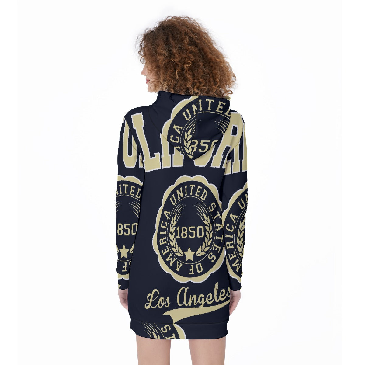 All-Over Print Women's Long Hoodie