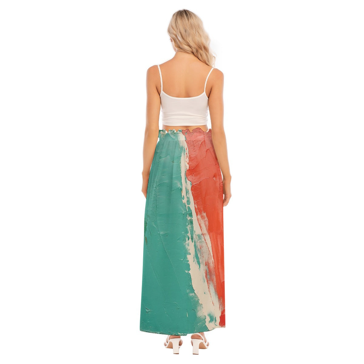 All-Over Print Women's Side Split Skirt