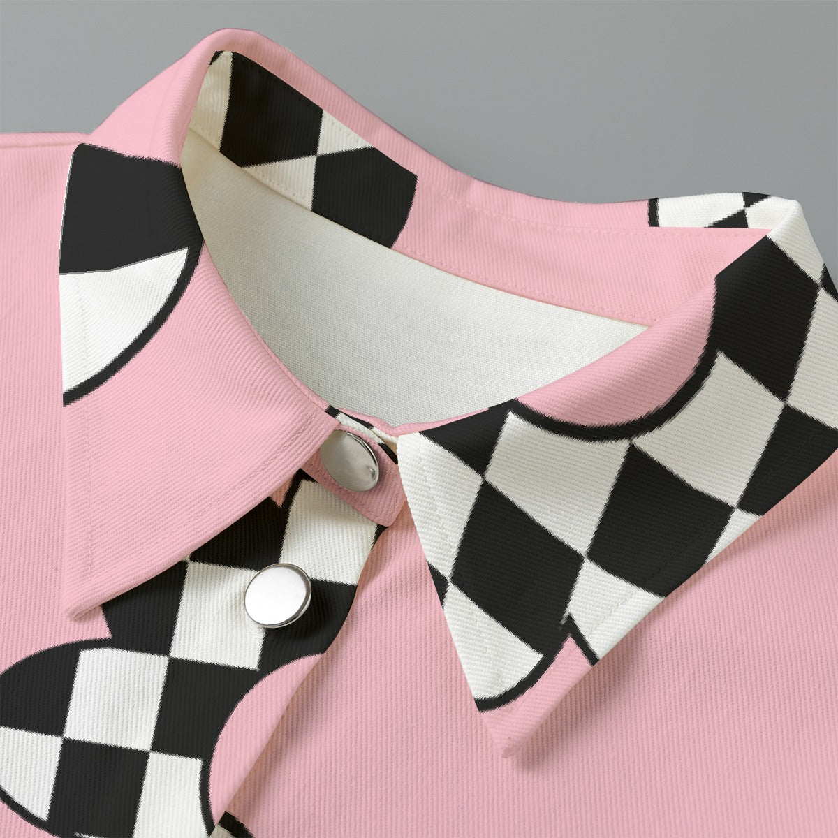 All-Over Print Women's Cropped Jacket | 245GSM Cotton