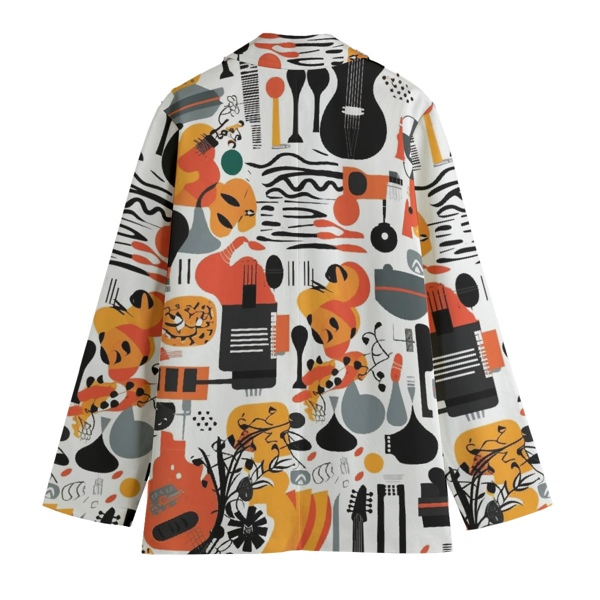 All-Over Print Women's Leisure Blazer