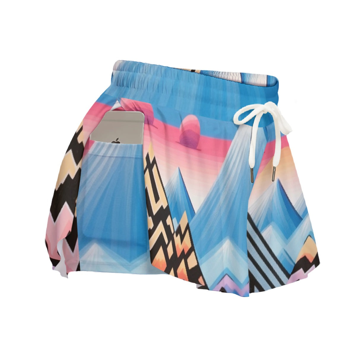All-Over Print Women's Sport Skorts With Pocket