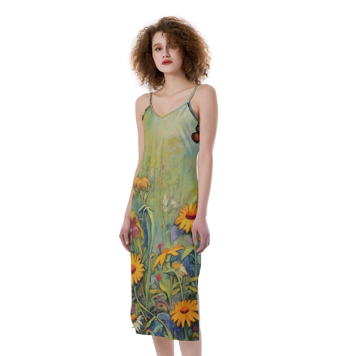 All-Over Print Women's Cami Dress