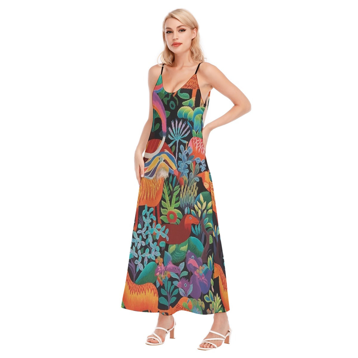 All-Over Print Women's Sling Dress