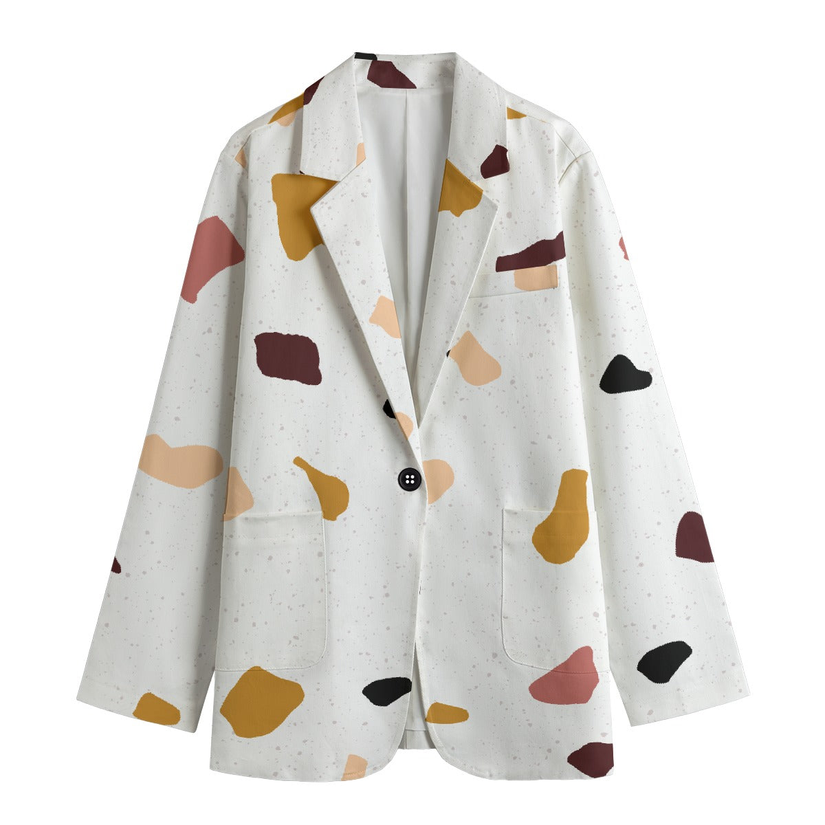 All-Over Print Women's Leisure Blazer