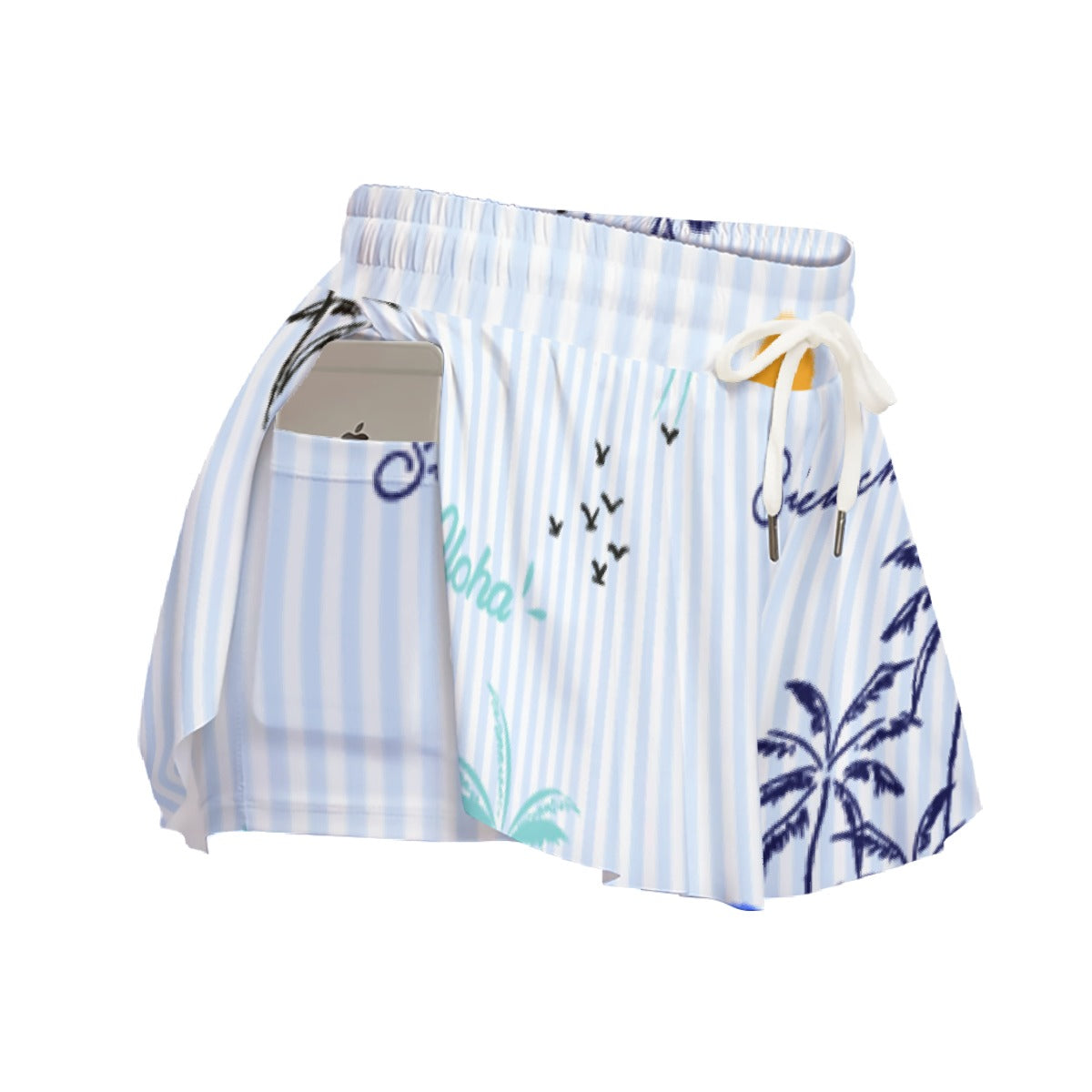 All-Over Print Women's Sport Skorts With Pocket