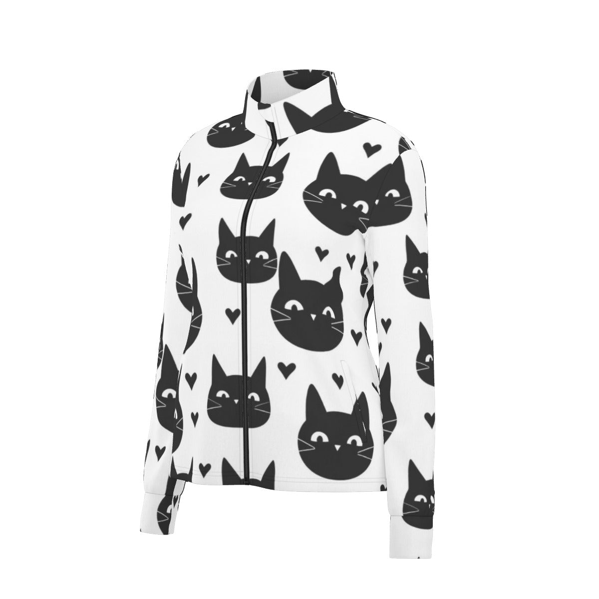 All-Over Print Women's Long Sleeve Thumbhole Jacket