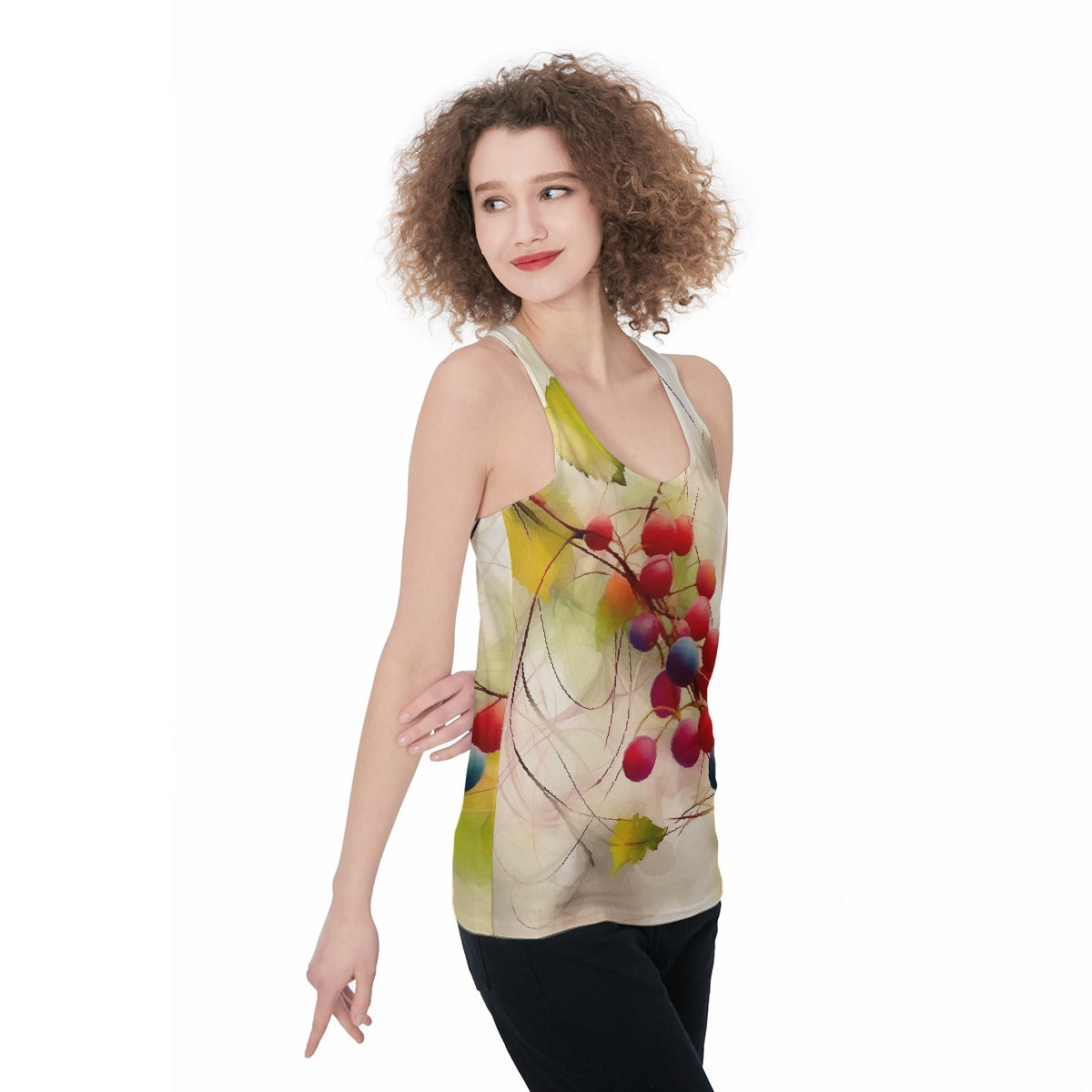 All-Over Print Women's Racerback Tank Top