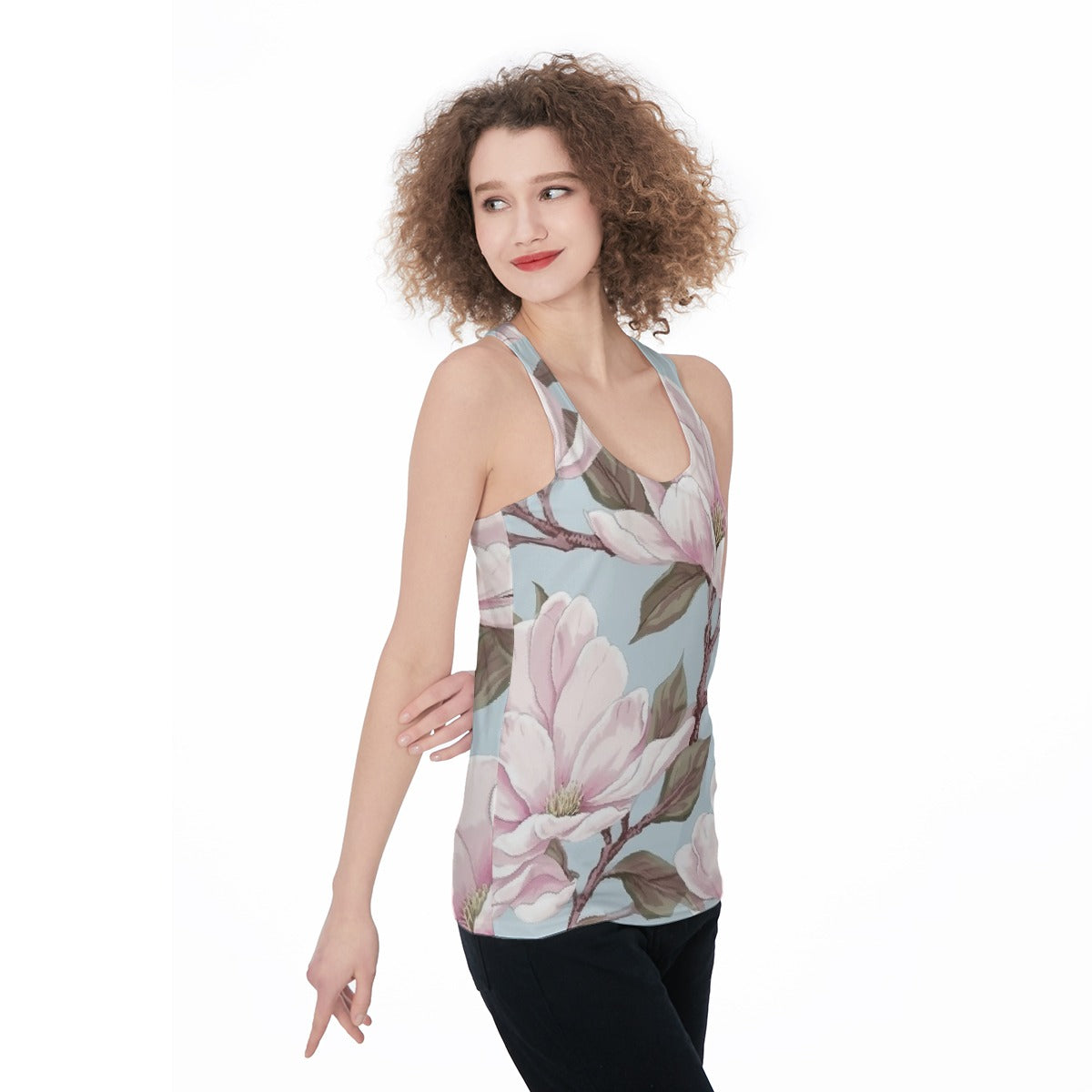 All-Over Print Women's Racerback Tank Top