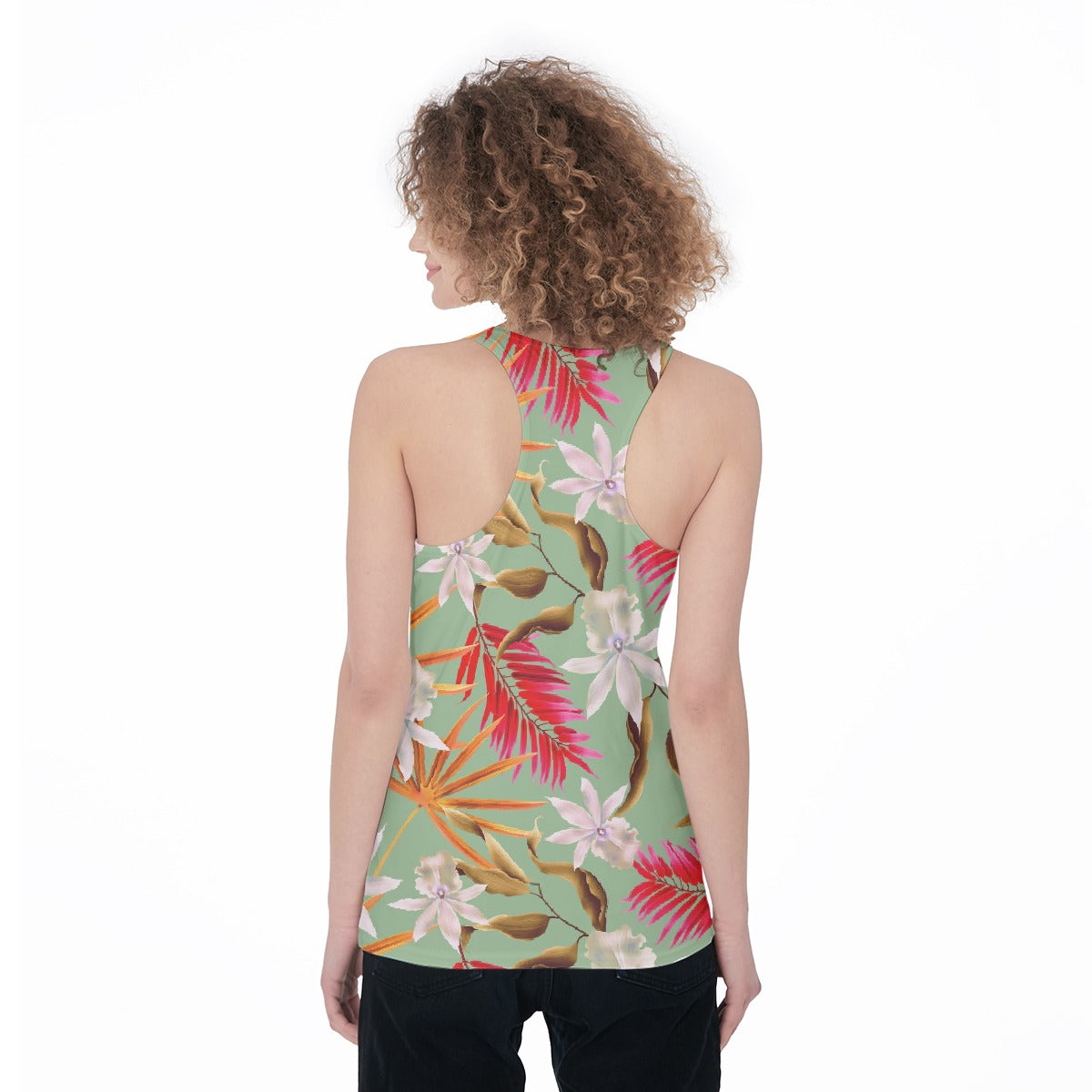 All-Over Print Women's Racerback Tank Top