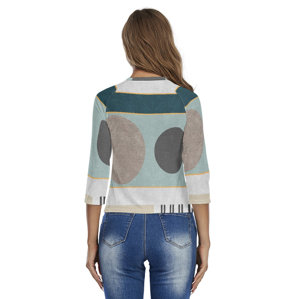 All-Over Print Women's Raglan Sleeves T-shirts