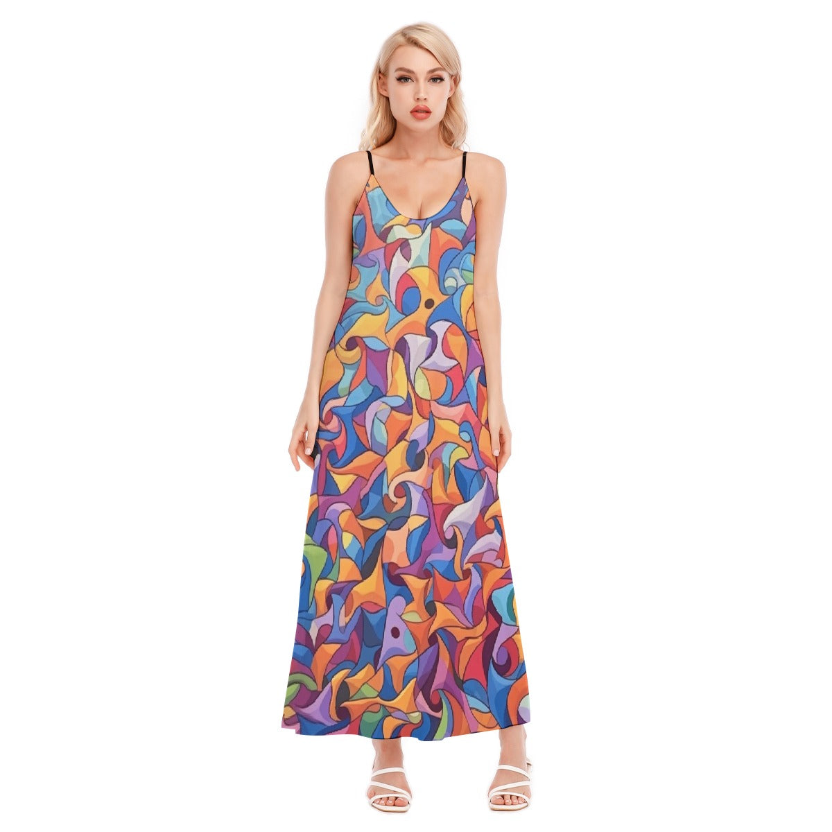 All-Over Print Women's Sling Dress