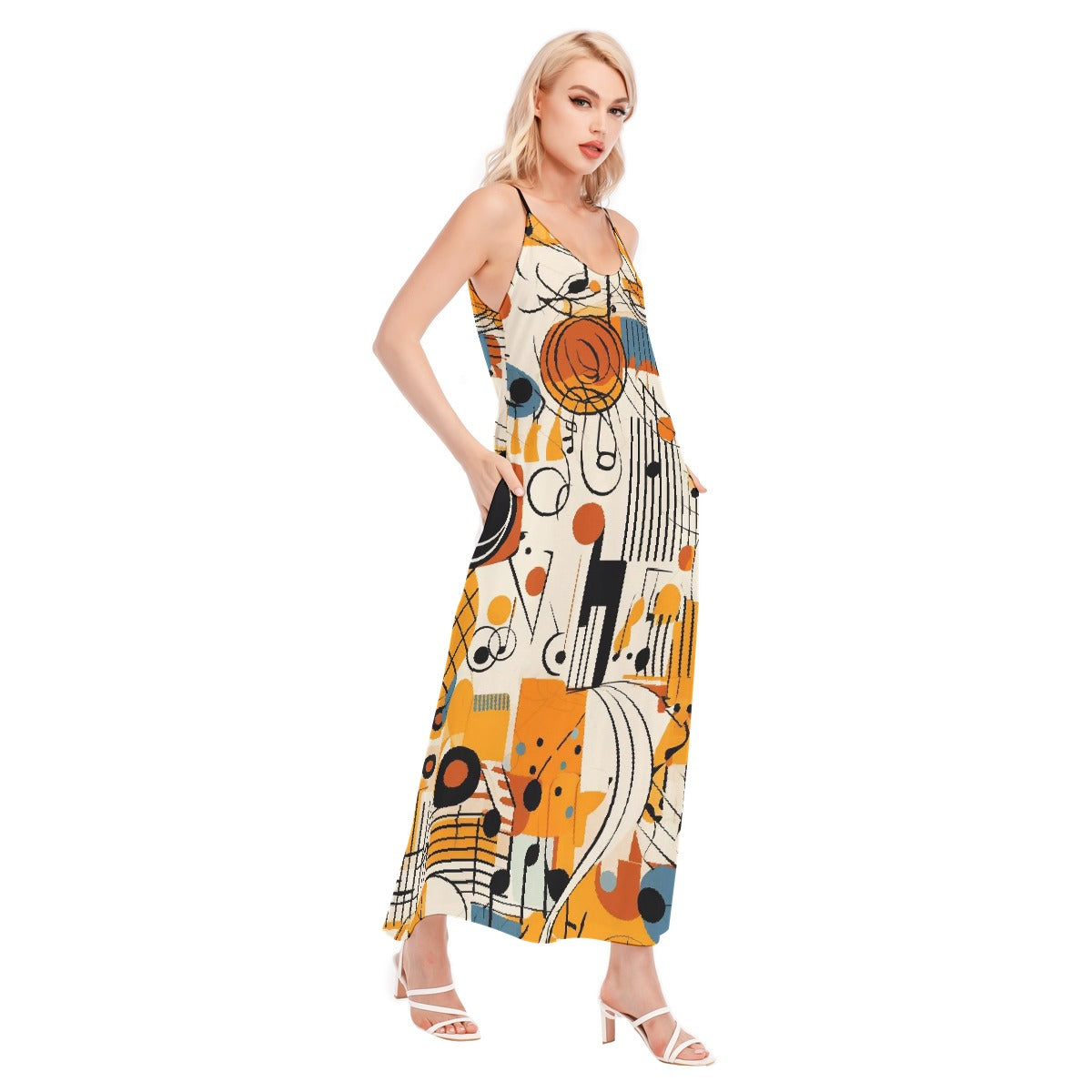 All-Over Print Women's Sling Dress