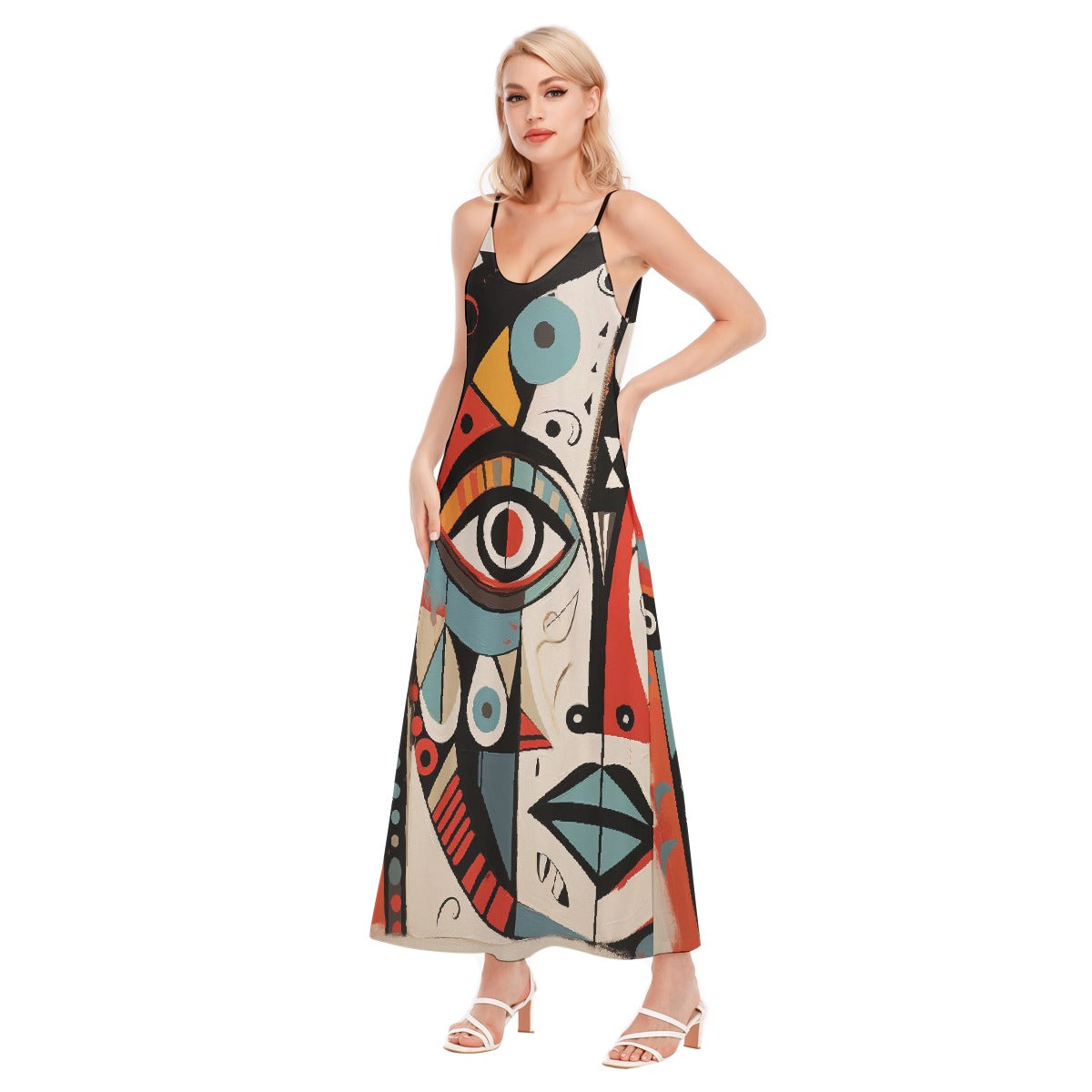 All-Over Print Women's Sling Dress
