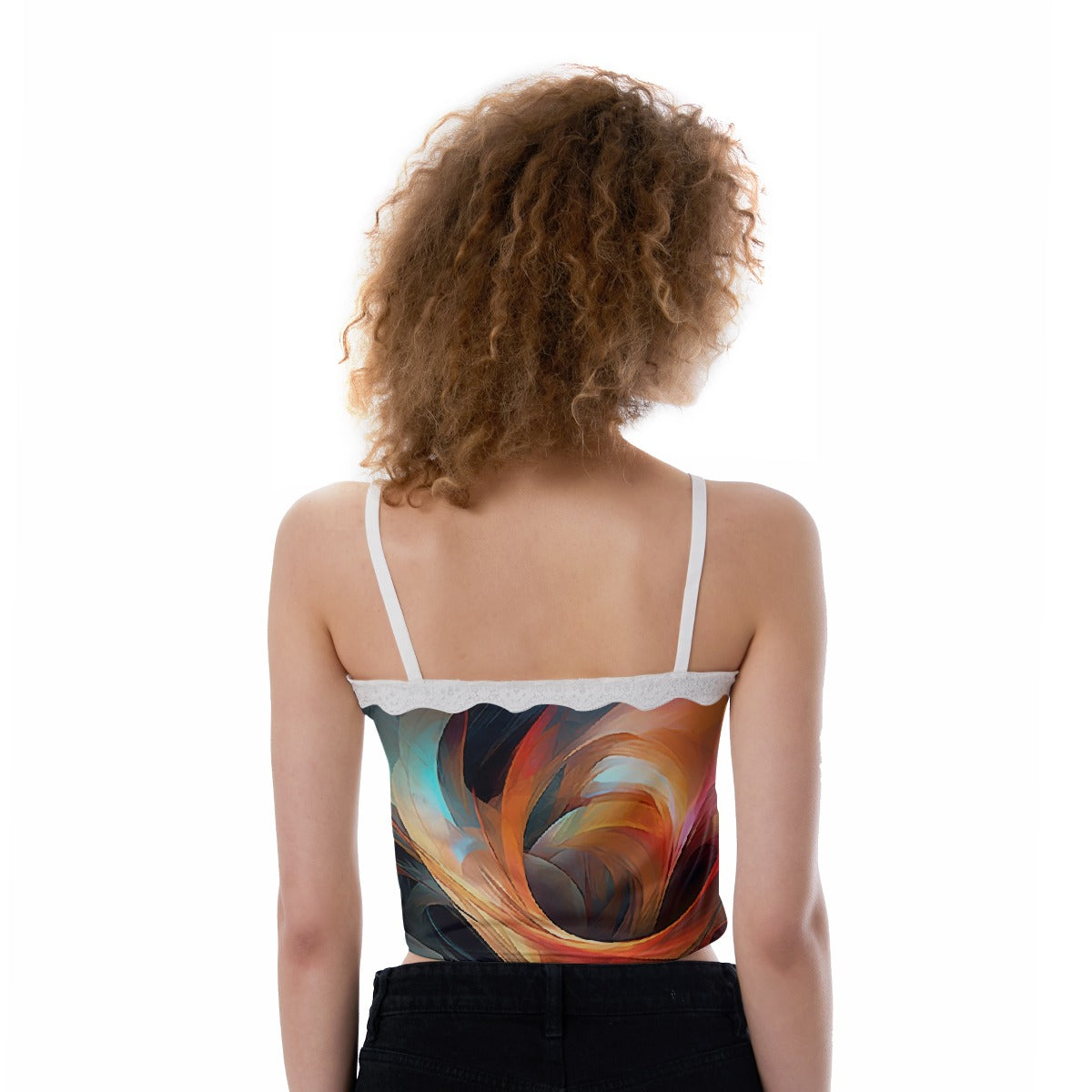 All-Over Print Women's Lace Camisole