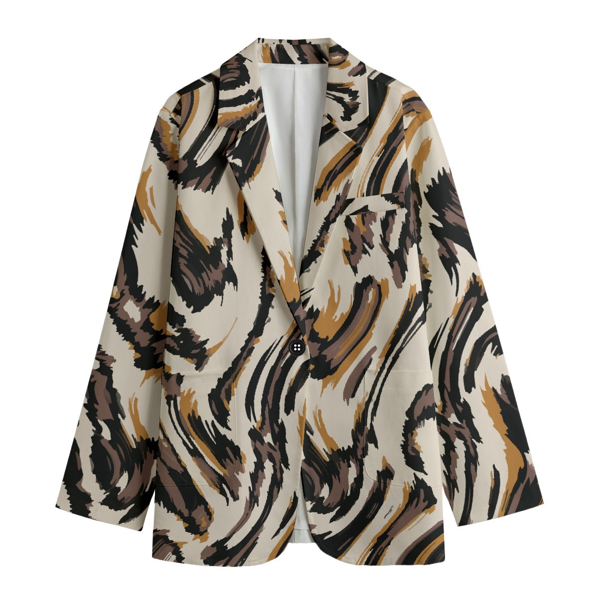 All-Over Print Women's Leisure Blazer