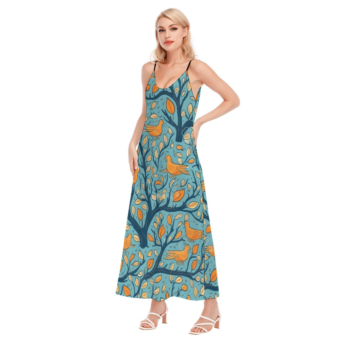 All-Over Print Women's Sling Dress
