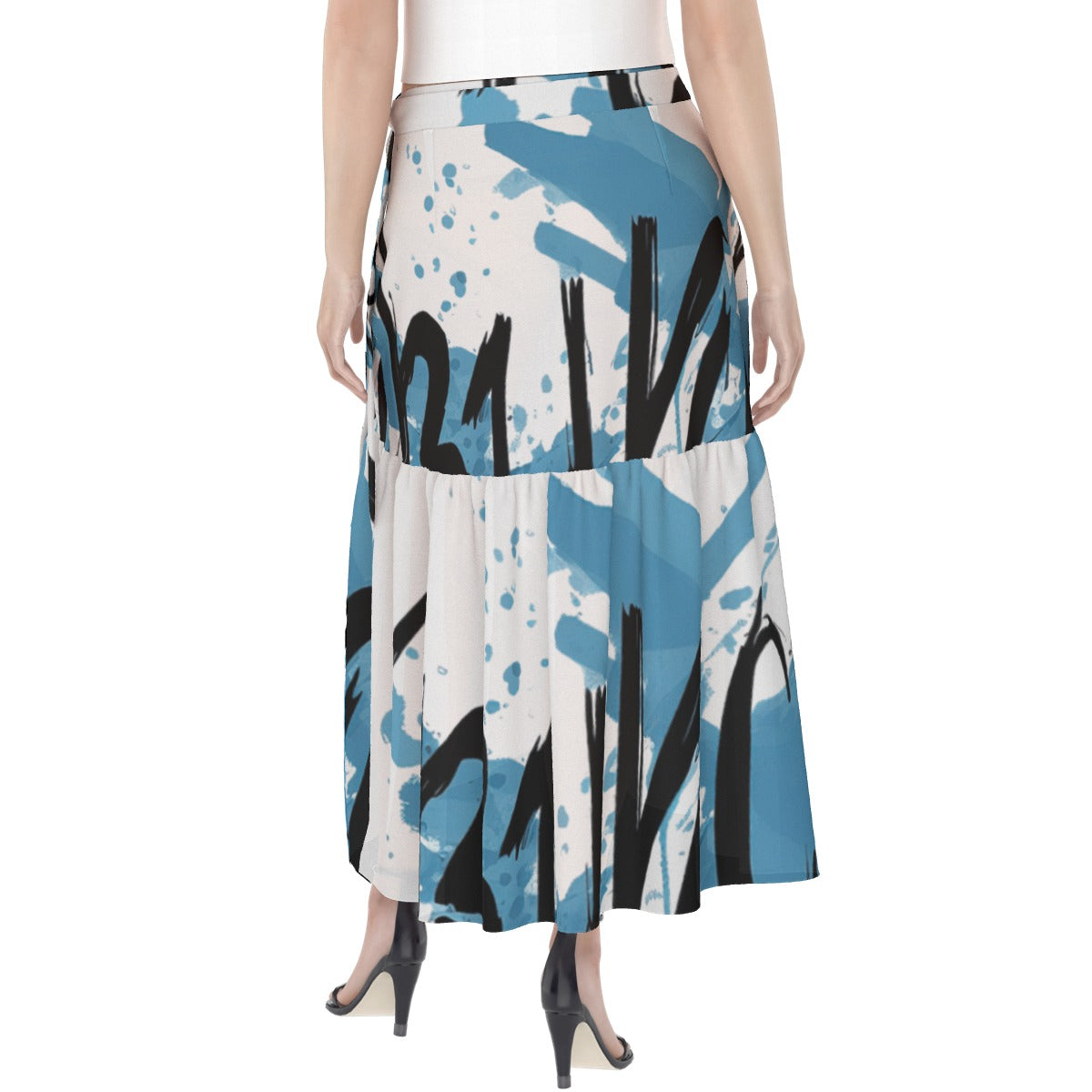 All-Over Print Women's Wrap Skirt