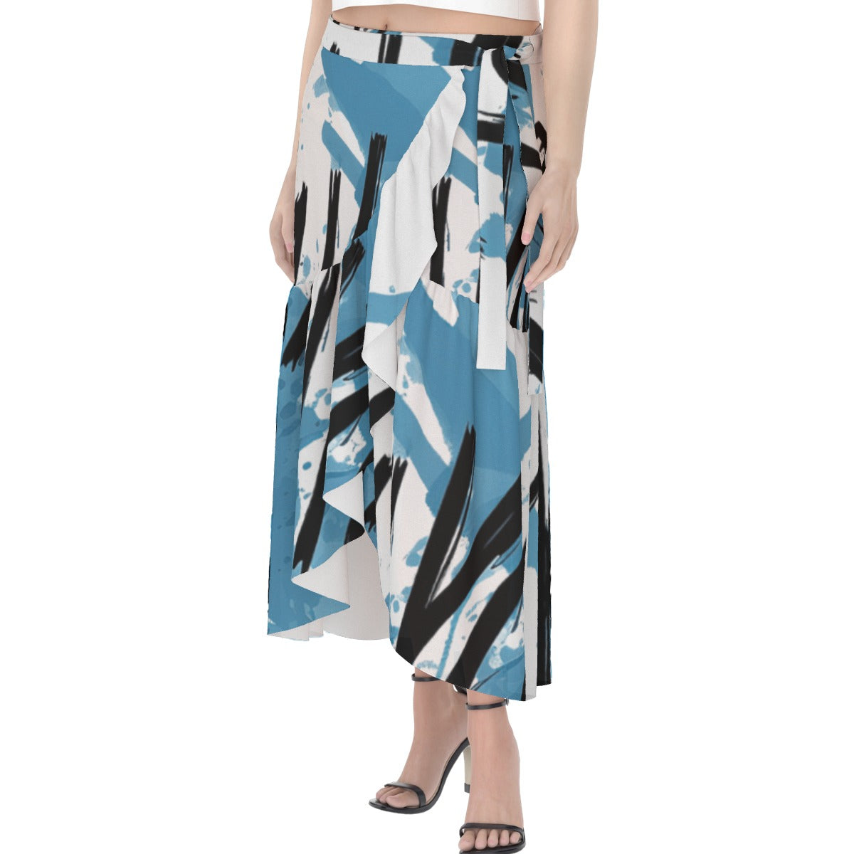 All-Over Print Women's Wrap Skirt