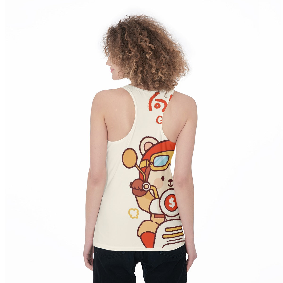 All-Over Print Women's Racerback Tank Top
